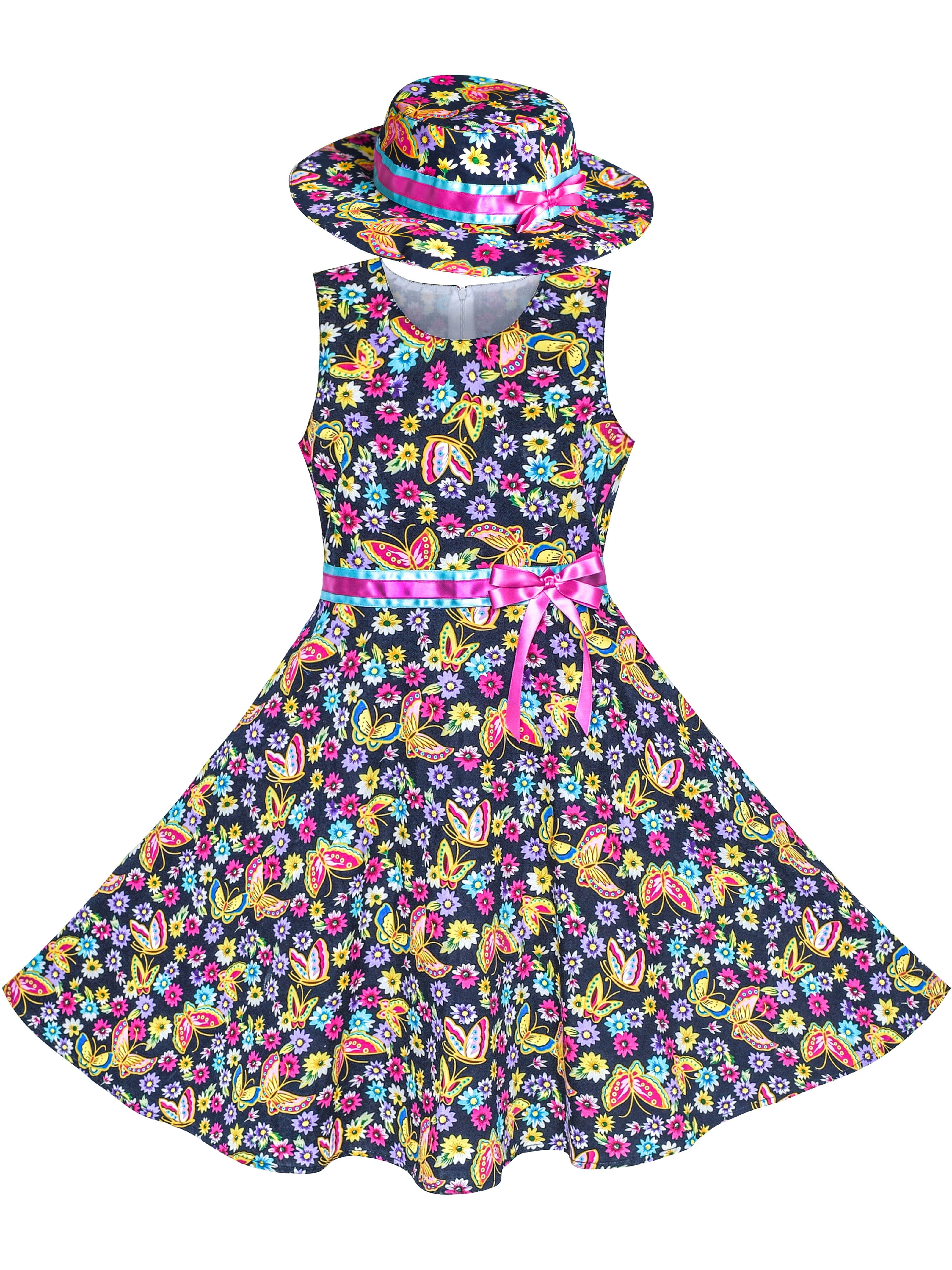 Purple Butterfly Flower Girl Dresses
